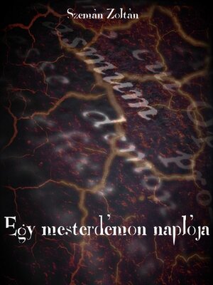 cover image of Egy mesterdémon naplója